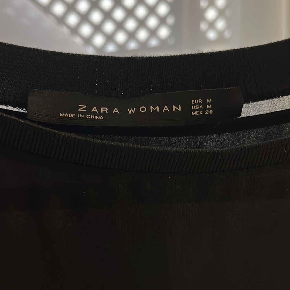 Zara lined black dress - Picture 9 of 15